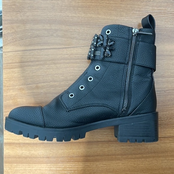 Nwt KARL LAGERFELD Paris Boots Size 7.5 - Picture 11 of 13